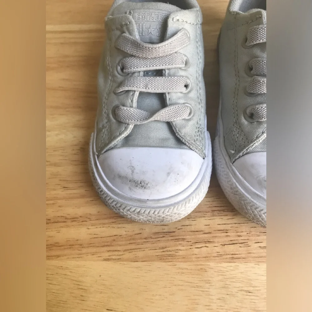 Converse Chuck Taylor All Star Toddler Shoes Light Grey Size: US 7 EUR 23 CM 14